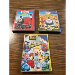 Bob the Builder and Thomas and Friends children’s DVD’s